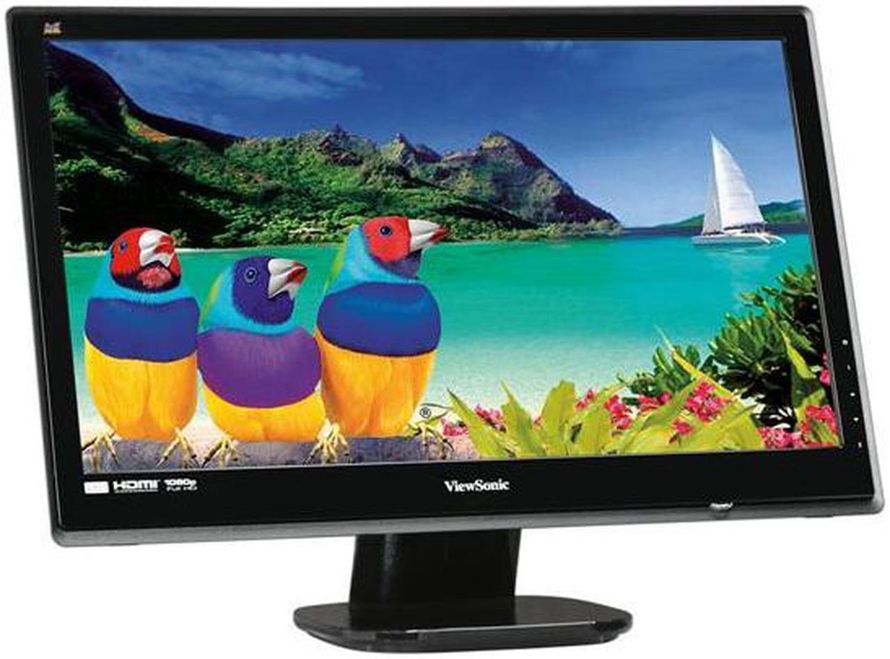 Alt view image 3 of 7 - ViewSonic VX2453mh-LED Black 23.6" Full HD HDMI LED BackLight LCD Monitor Slim Design w/Speakers 250 cd/m2 DC 30,000,000:1 (1,000:1)