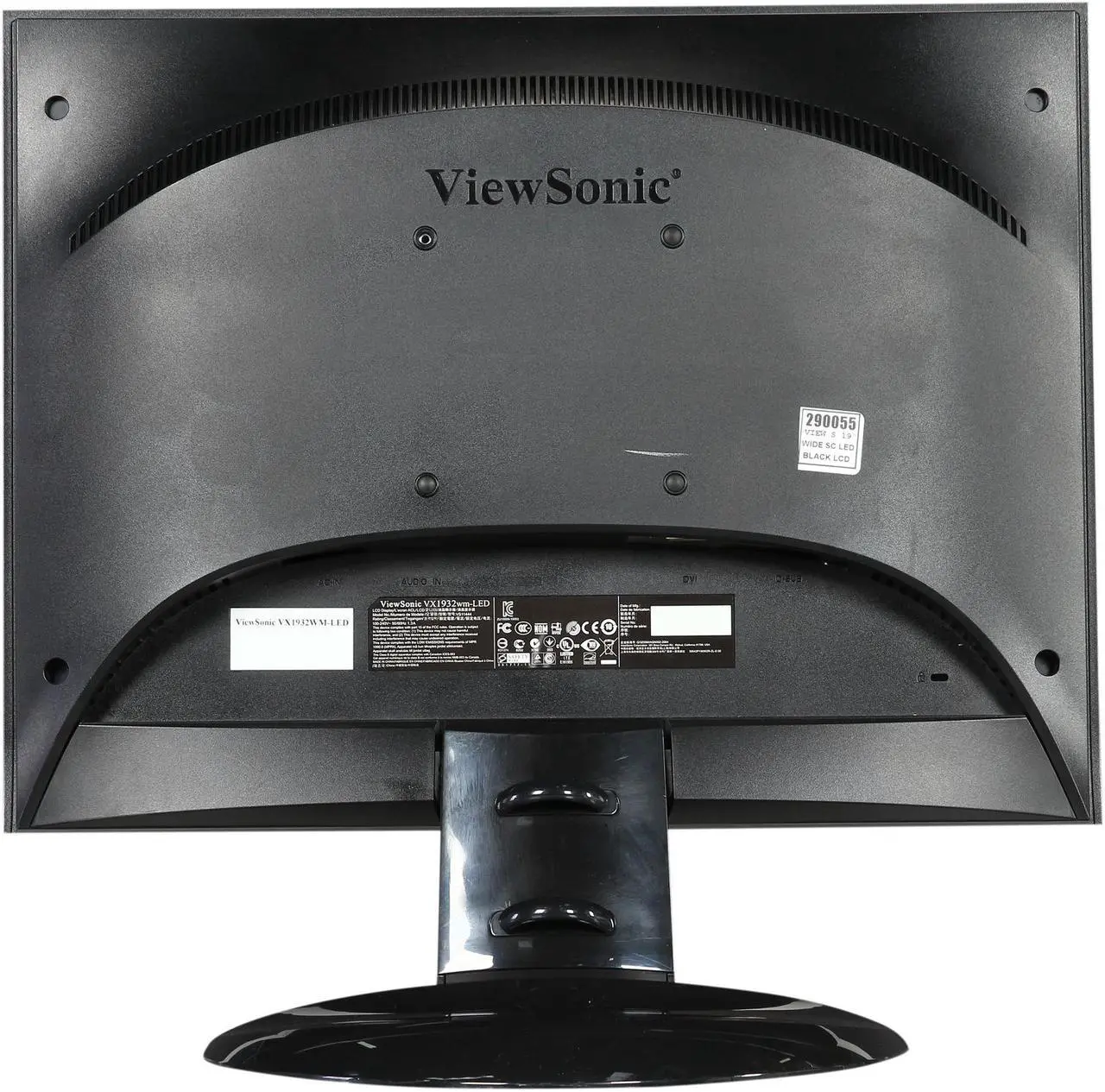 Alt view image 5 of 8 - ViewSonic 19" WXGA+ LCD Monitor 5 ms D-Sub, DVI VA1932WM