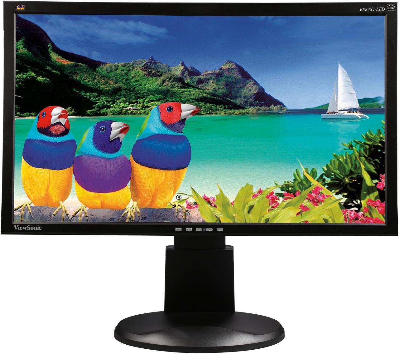 Alt view image 3 of 9 - ViewSonic 23" IPS LCD Monitor 6 ms D-Sub, DVI VP2365-LED-S