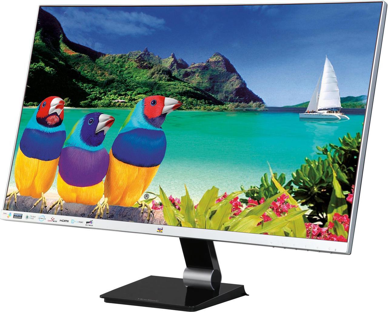 Main image of ViewSonic VX2778-SMHD 27" WQHD 2560 x 1440 2K DisplayPort HDMI Mini-DisplayPort Built-in Speakers Anti-Glare Frameless Bezel Design Backlit LED IPS Monitor