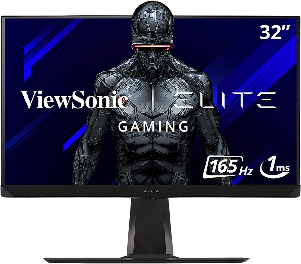 Main image of ViewSonic ELITE XG320U 32 Inch 4K UHD Gaming Monitor with 150Hz, 1ms, HDR 600, FreeSync Premium Pro, HDMI, DisplayPort, USB, and Advanced Ergonomics for Esports