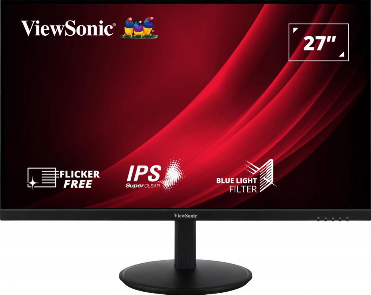 ViewSonic 27" IPS FHD Monitors - LCD Flat Panel 4ms (GTG), 1ms (MPRT) 1920 x 1080 VA2709M