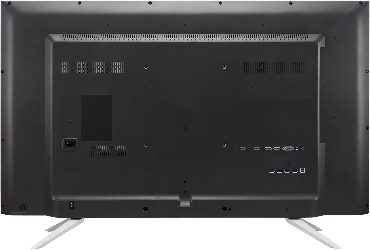 Alt view image 6 of 6 - Philips BDM4350UC 43" Brilliance monitor, 4K UHD3840x2160 IPS 10-bit panel, 50M:1 SmartContrast, MultiView PIP/PBP, HDMIx2/DisplayPortx2/VGA, USB 3.0 hub, Built-in 7W speakers, SmartUniformity, SmartConnect, SmartImage