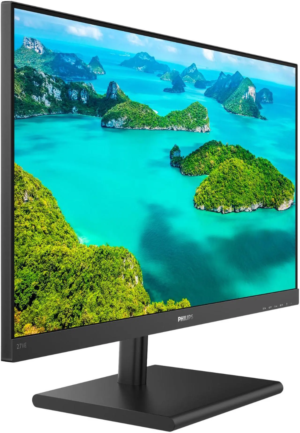 Alt view image 5 of 7 - PHILIPS 271E1S 27" Full HD 1920 x 1080 75Hz IPS AMD FreeSync, VGA HDMI VESA Tilt Monitor