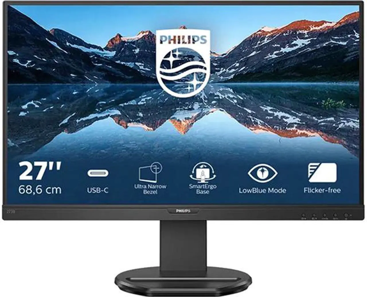 Main image of PHILIPS 273B9 27" Full HD 1920 x 1080 D-Sub, HDMI, DisplayPort Built-in Speakers Monitor