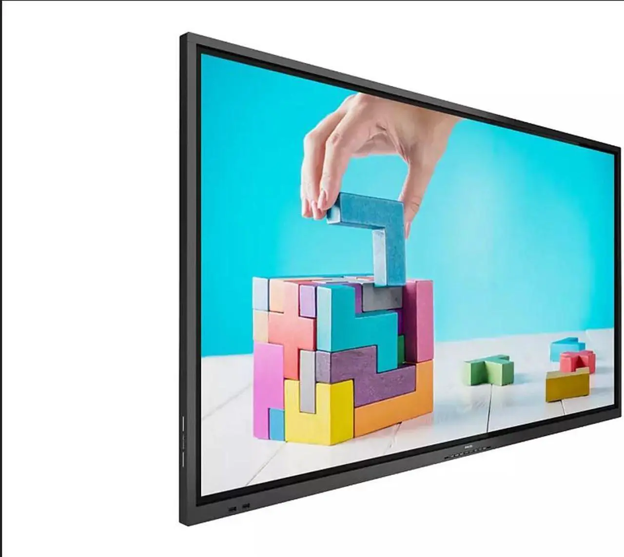 Main image of 65" Commercial 18/7 Display, 20-point HE IR touch, UHD (3840x2160), 350cd/m2, Android SoC.