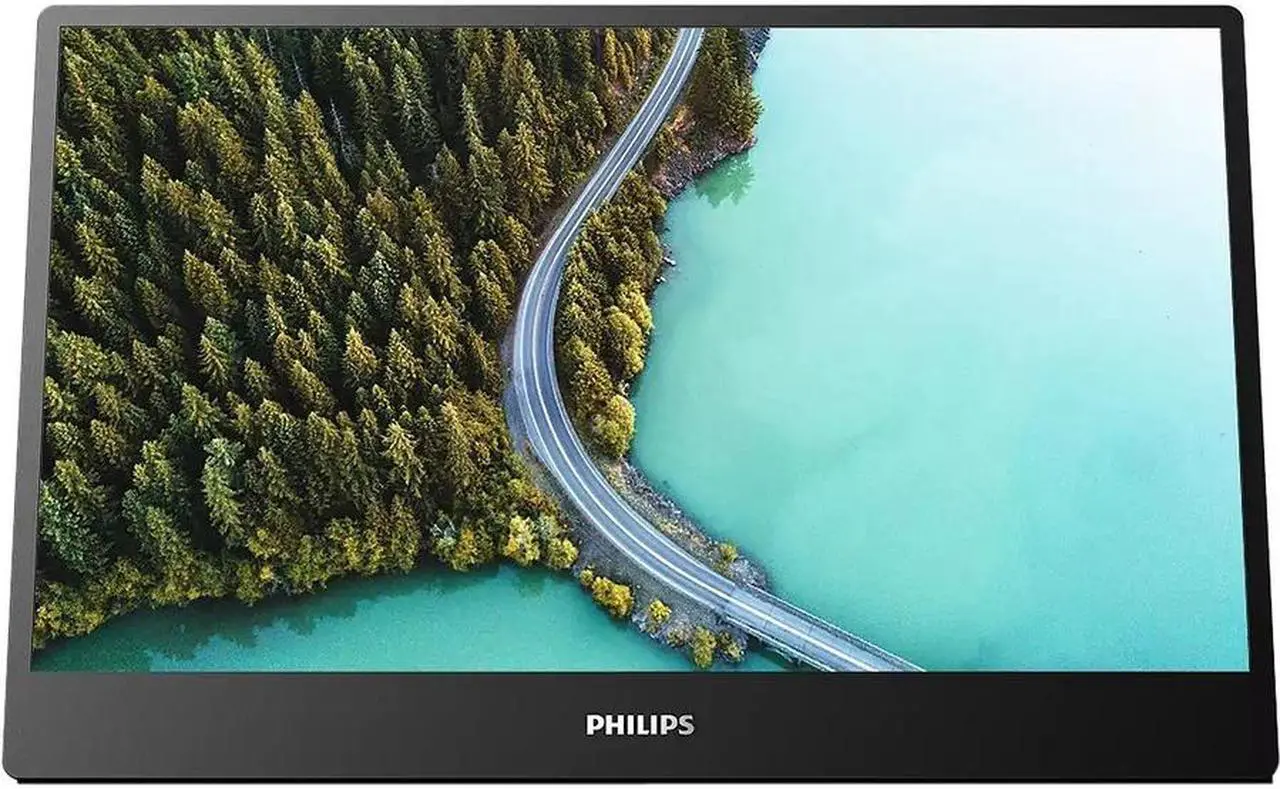 Alt view image 2 of 10 - PHILIPS 15.6" 75 Hz In-plane Switching (IPS) Monitors - 4 ms GTG - 1920 x 1080 - 16.2 Million Color (16B1P3300)