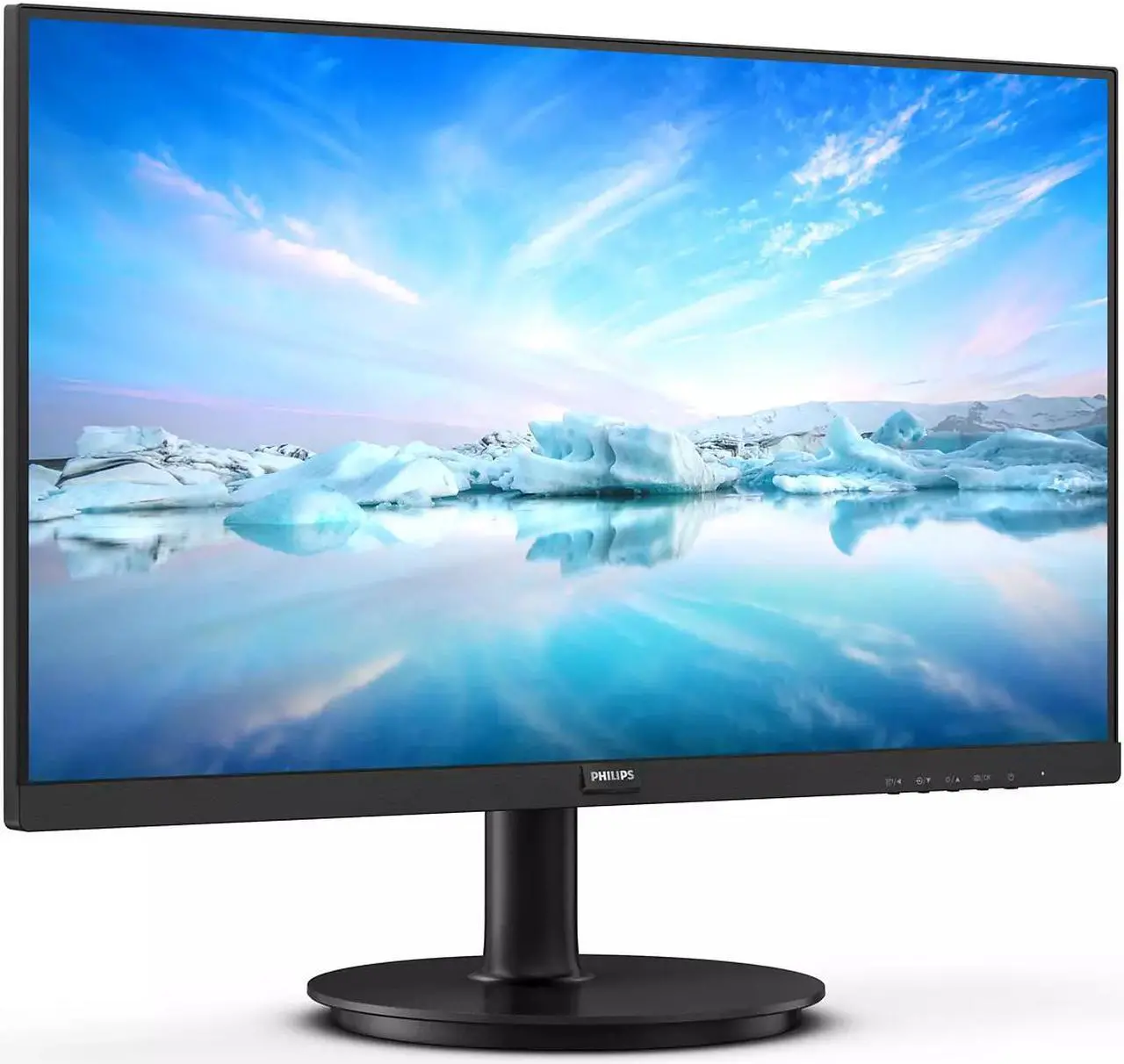 Alt view image 2 of 7 - PHILIPS 24" Frameless Full HD (1920 x 1080) 100Hz Monitor, VESA, HDMI x1, VGA Port x1, Eye Care, 4 Year Advance Replacement Warranty, 241V8LB