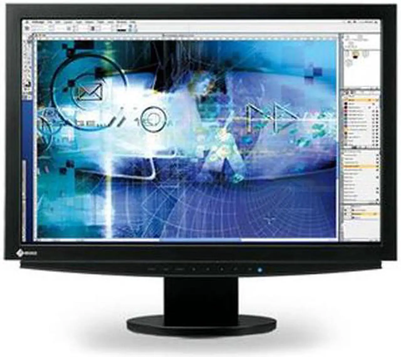 Main image of EIZO 24.1" TFT LCD WUXGA LCD Monitor On/Off Response Time: 16ms Midtone Response Time: 8ms D-Sub, DVI CE240W-BK