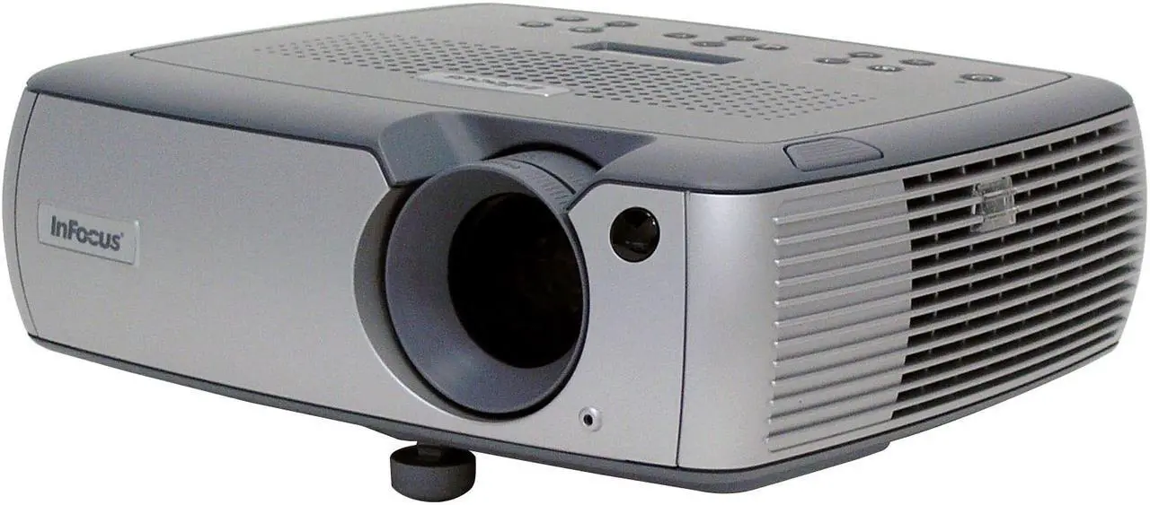 Alt view image 3 of 8 - InFocus LP540 1024 x 768 1700 max ANSI lumens LCD Projector 400:1
