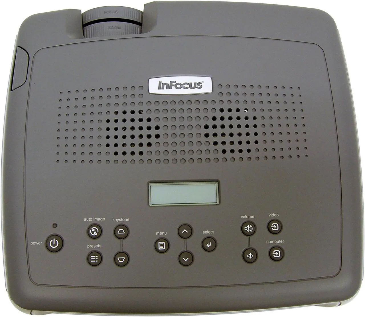 Alt view image 5 of 8 - InFocus LP540 1024 x 768 1700 max ANSI lumens LCD Projector 400:1