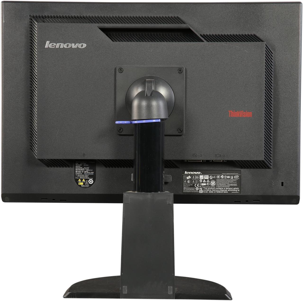 Alt view image 6 of 11 - Lenovo 22" LCD Monitor 5 ms D-Sub, DVI L2240P