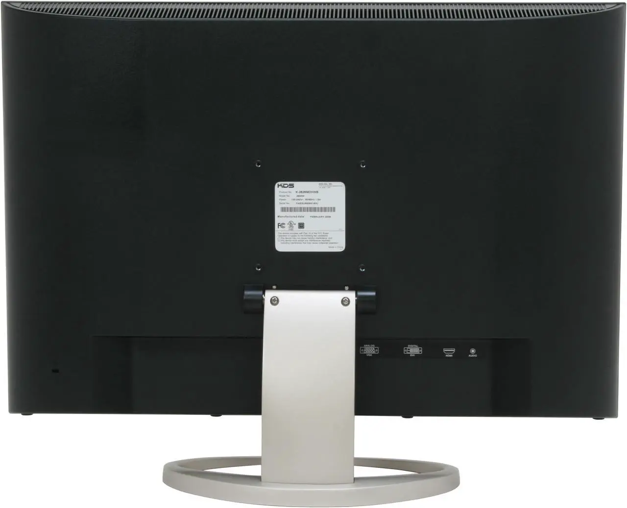 Alt view image 5 of 8 - KDS 26" WUXGA LCD Monitor 5 ms D-Sub, DVI, HDMI K-2626mdhwb