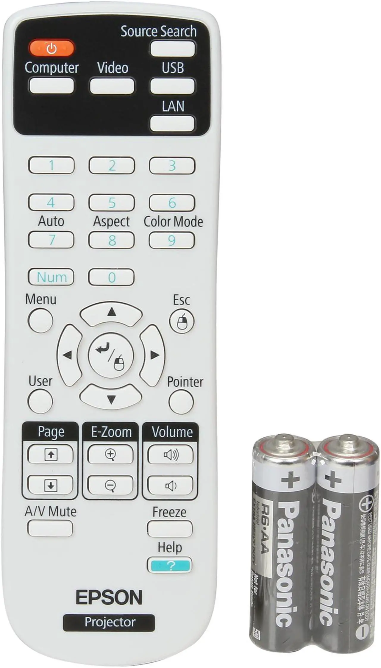 Alt view image 8 of 9 - EPSON VS220 800 x 600 2700 lumens 3LCD Projector 3000:1