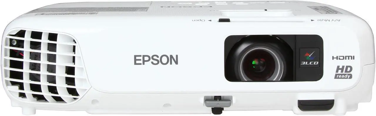 Alt view image 2 of 8 - Epson PowerLite Home Cinema 730HD 1280x800 WXGA 3000 ANSI Lumens, 16:10 Aspect Ratio, HDMI/VGA Inputs, Kensington Security, Keystone Correction, 3LCD Projector