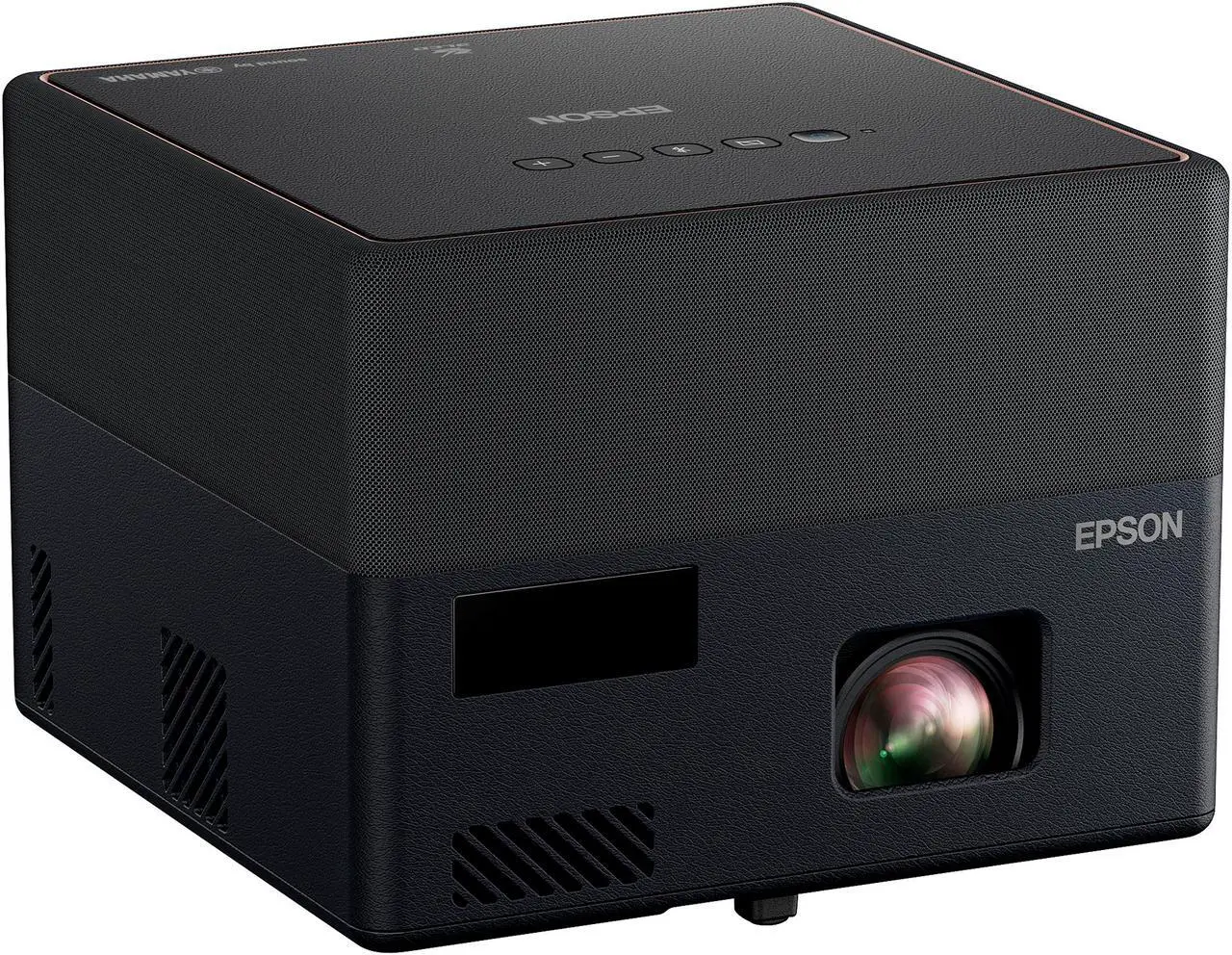Alt view image 2 of 9 - Epson EpiqVision Mini EF12 Smart Streaming Laser Projector, HDR, Android TV, Portable, sound by Yamaha, 3LCD, Full HD 1080p, 1000 lumens Color Brightness (Color Light Output), 1000 lumens White Bright