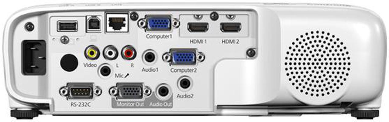 Alt view image 5 of 6 - Epson Factory Recertified Powerlite 118 XGA Projector