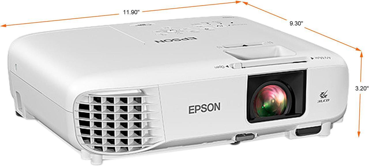 Alt view image 3 of 8 - EPSON Home Cinema 880 3LCD 1080p Projector