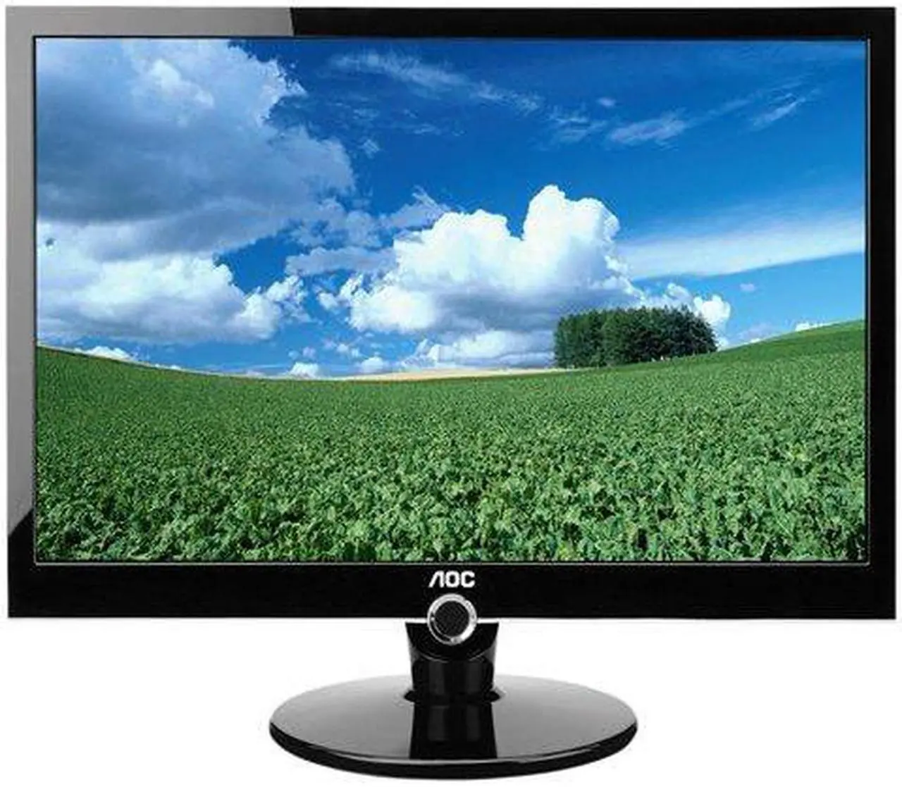 Alt view image 2 of 5 - AOC 2330V Piano-black Glossy 23" 5ms Widescreen Full HD 1080P LCD Monitor 300 cd/m2 DC 30000:1 DVI W/ HDCP Support