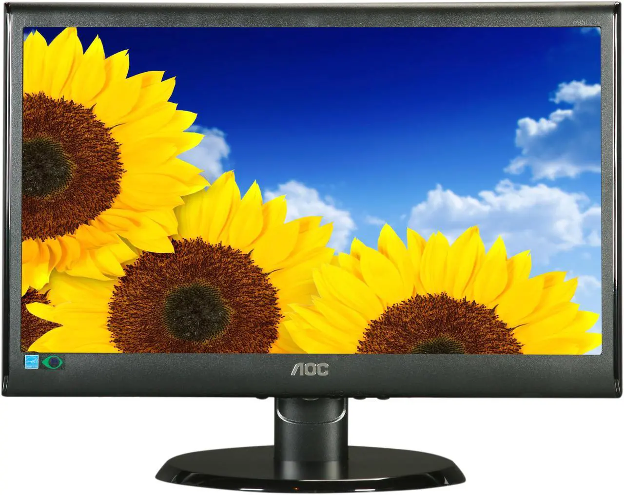 Alt view image 2 of 7 - AOC 19" 60 Hz LCD Monitor 5 ms D-Sub e950Sw