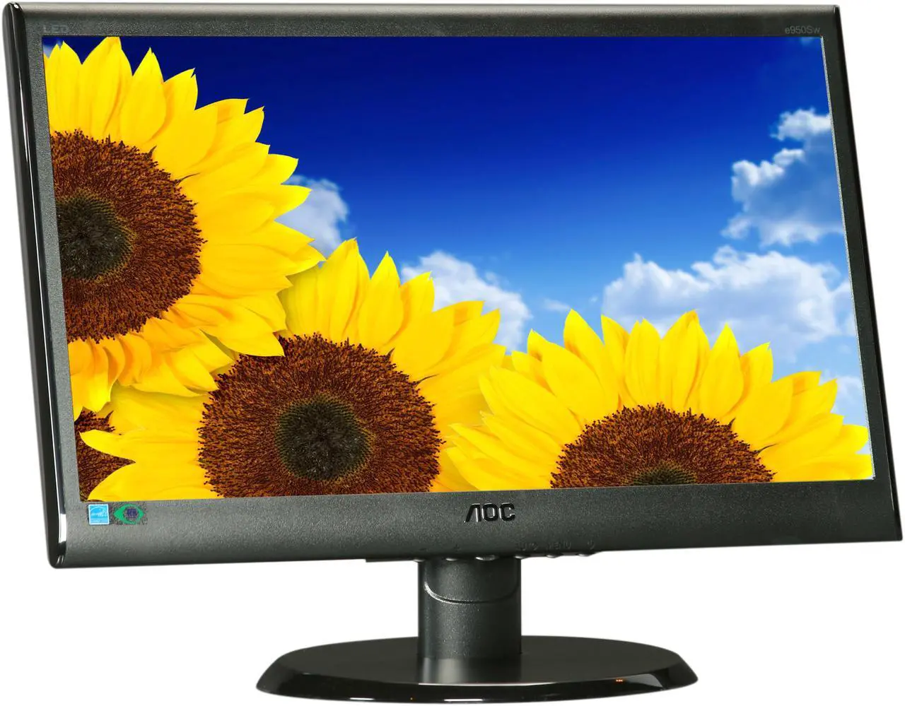 Alt view image 3 of 7 - AOC 19" 60 Hz LCD Monitor 5 ms D-Sub e950Sw