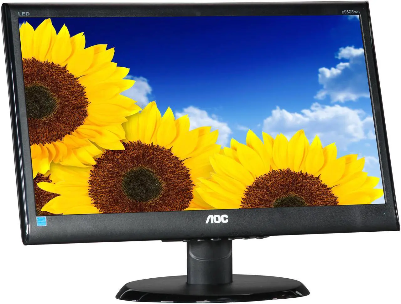 Alt view image 3 of 7 - AOC 18.5" 60 Hz TFT LCD LCD Monitor 5 ms D-Sub e950Swn