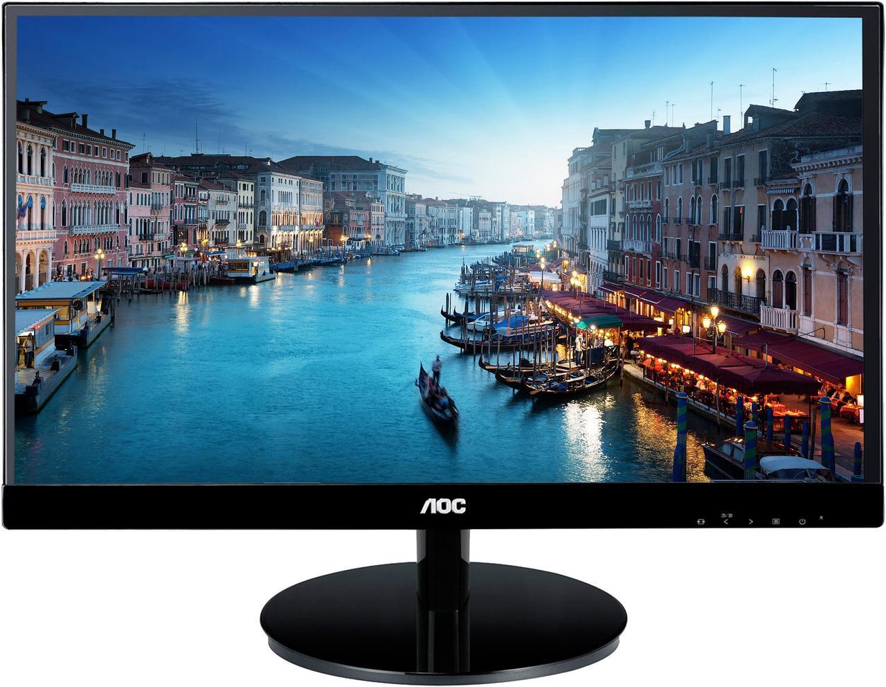 Main image of AOC I2769VM 27" Full HD 1920x1080 monitor, 3-sided frameless/ultra-thin bezels, IPS Panel, 50M:1 dynamic contrast ratio, DisplayPort/HDMI (x2)/DVI/VGA, Built-in speakers, VESA compatible