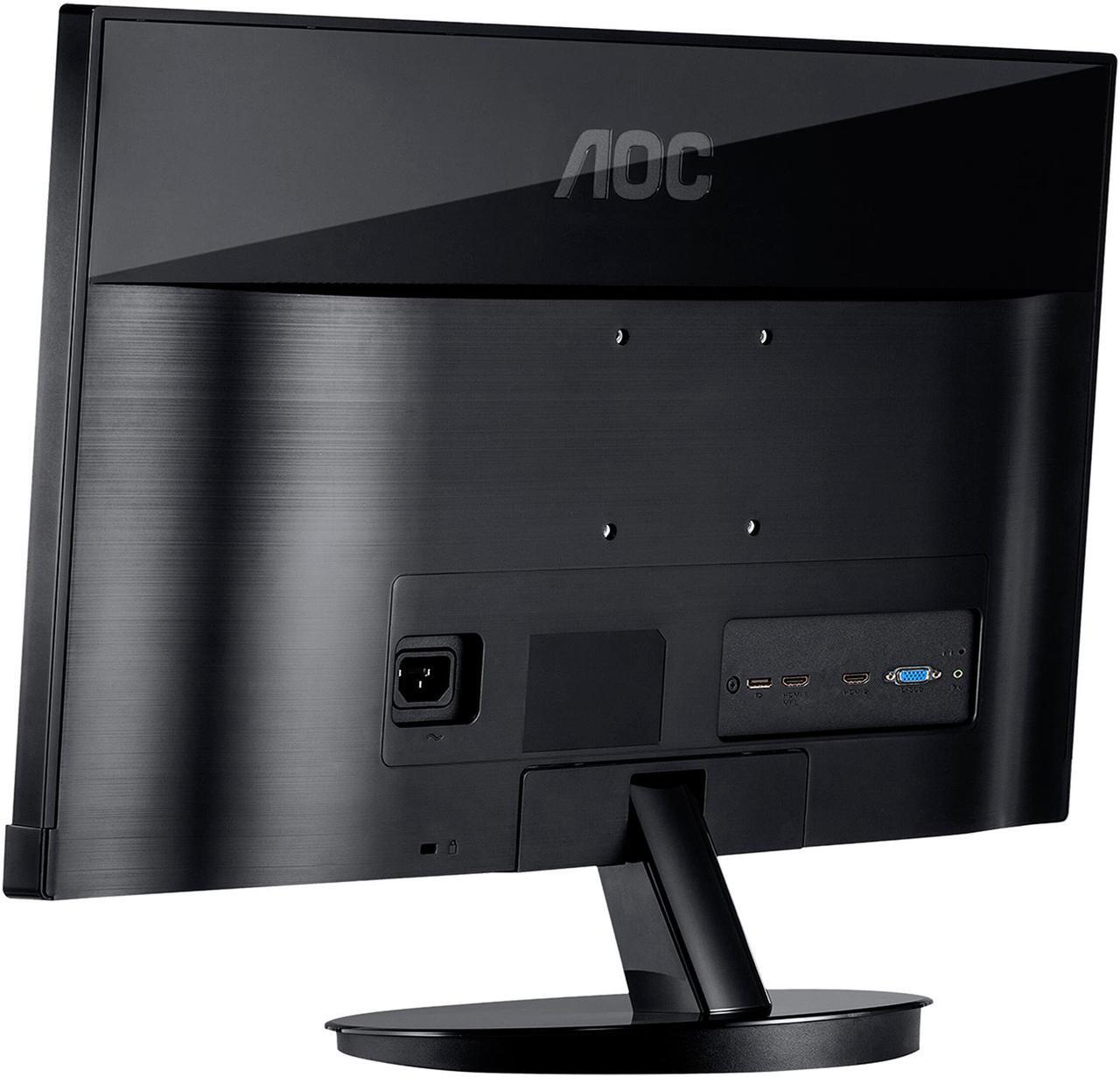 Alt view image 5 of 6 - AOC I2769VM 27" Full HD 1920x1080 monitor, 3-sided frameless/ultra-thin bezels, IPS Panel, 50M:1 dynamic contrast ratio, DisplayPort/HDMI (x2)/DVI/VGA, Built-in speakers, VESA compatible
