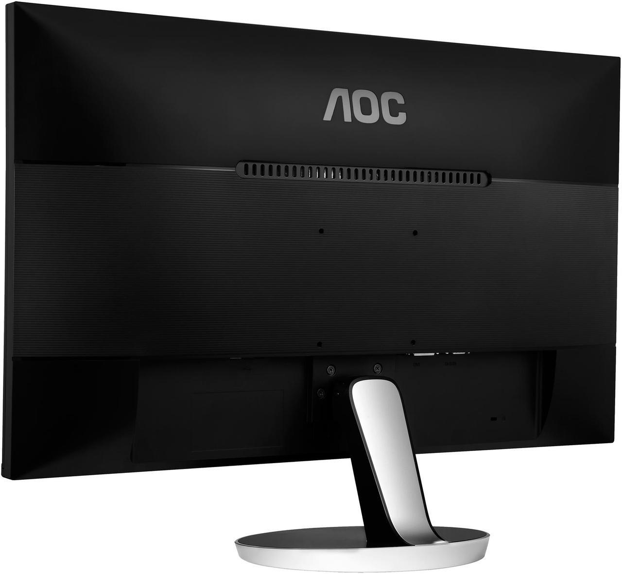 Alt view image 7 of 6 - AOC Q2778VQE 27" Quad HD 2560x1440 monitor, 1ms response time, HDMI/DisplayPort/DVI-D/VGA, VESA compatible