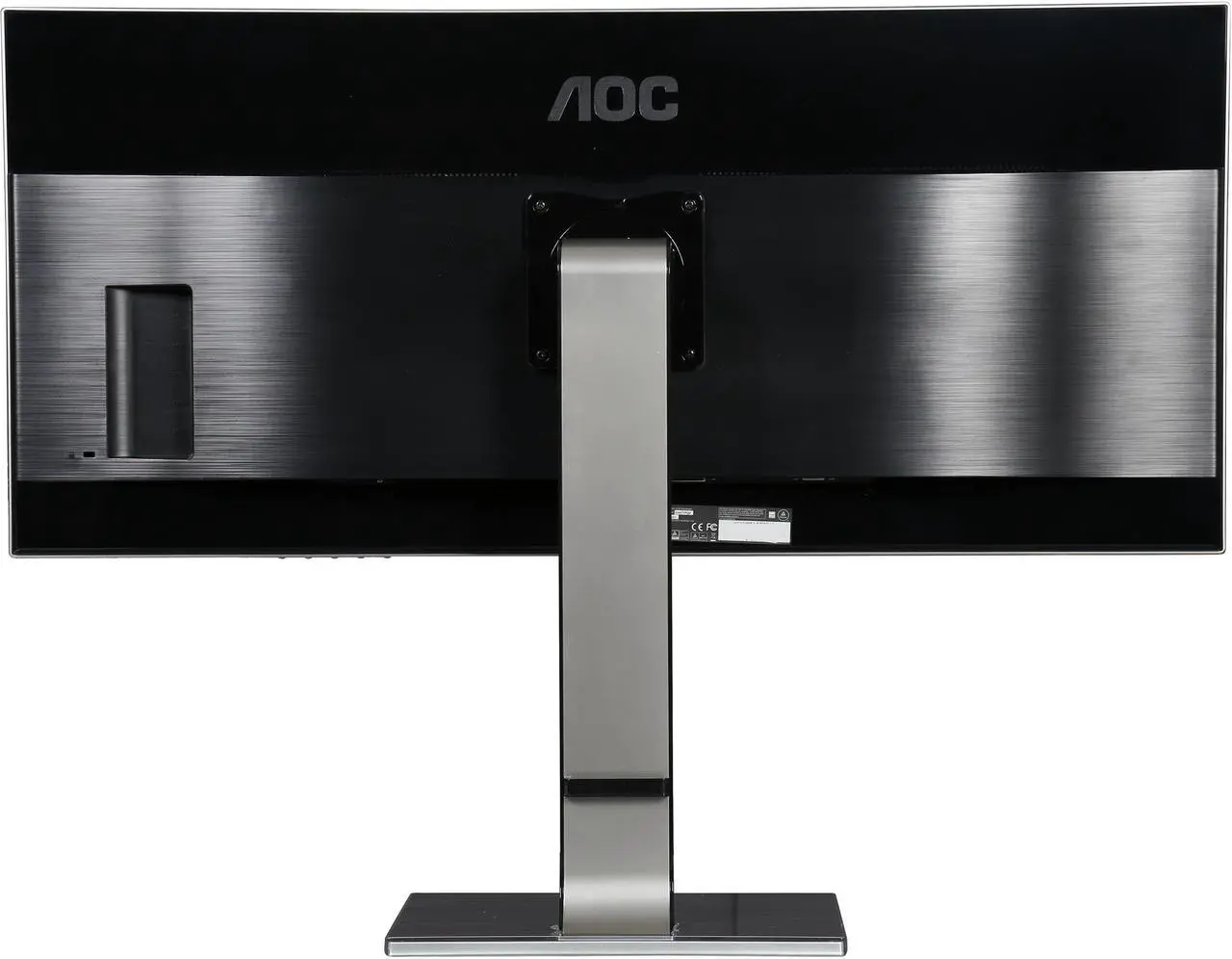 Alt view image 5 of 11 - AOC U3477PQU Black 34" 5ms UltraWide WQHD LED Backlight LCD Monitor IPS Panel DC 70Million:1(1000:1) 320 cd/m2, USB3.0, Height & Pivot adjustable, Speakers