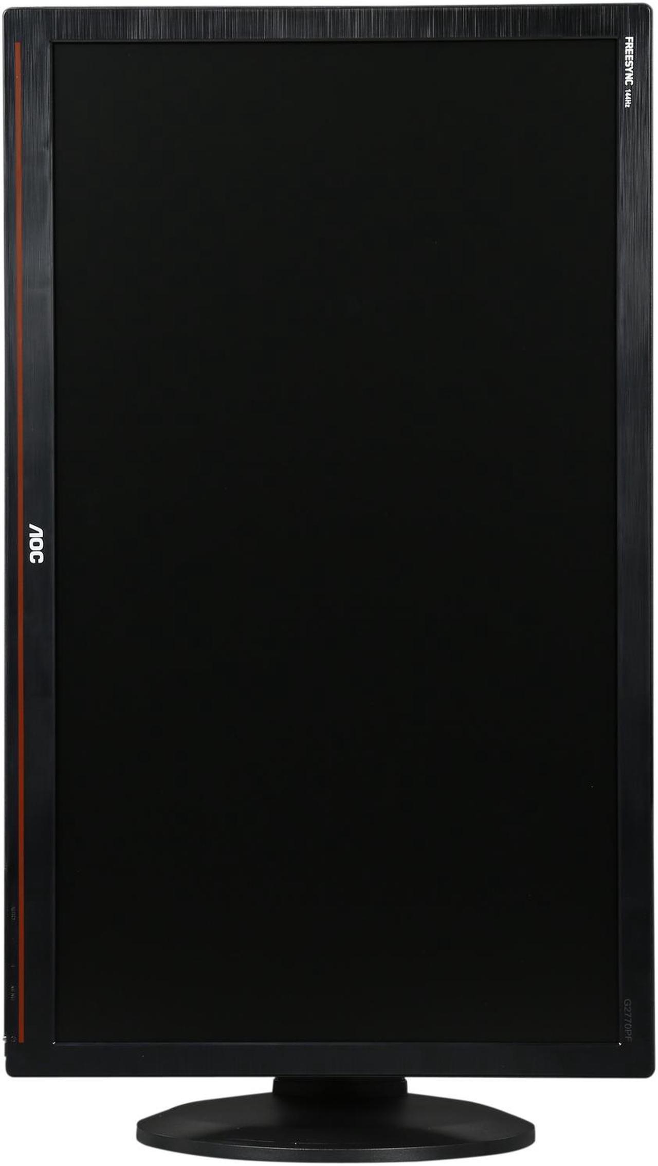 Alt view image 9 of 10 - AOC G2770PF 27" Gaming Monitor, FreeSync, FHD (1920x1080), TN Panel, 144Hz, 1ms, Height Adjustable, DisplayPort, HDMI, USB