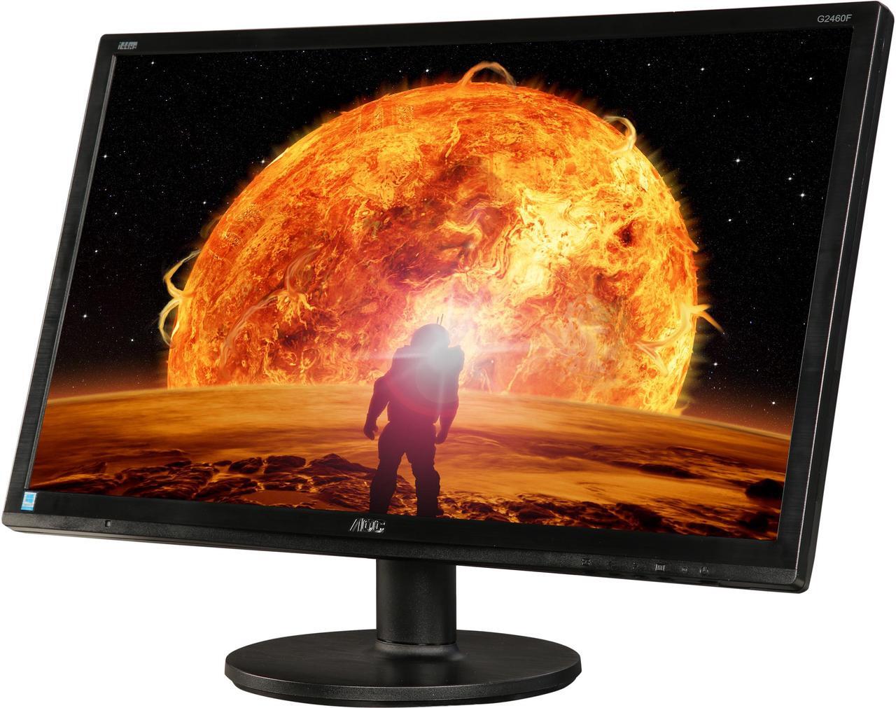 Main image of AOC G2460FQ 24" Gaming Monitor, FHD (1920x1080), TN Panel, 144Hz, 1ms, DisplayPort, HDMI