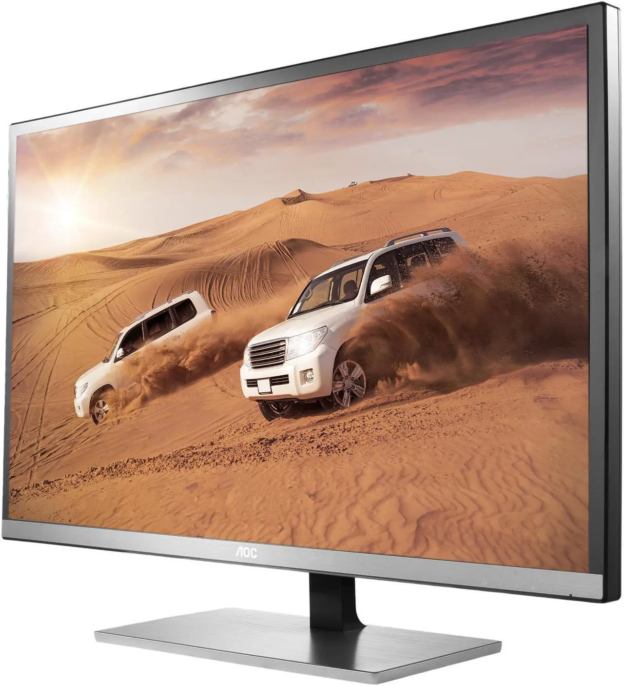 Alt view image 3 of 7 - AOC Q3277FQE 31.5" QHD 2560x1440 monitor, 10-bit MVA panel/over 1 billion colors, 5ms, DisplayPort/HDMI/DVI-D/VGA, AOC FlickerFree, VESA compatible