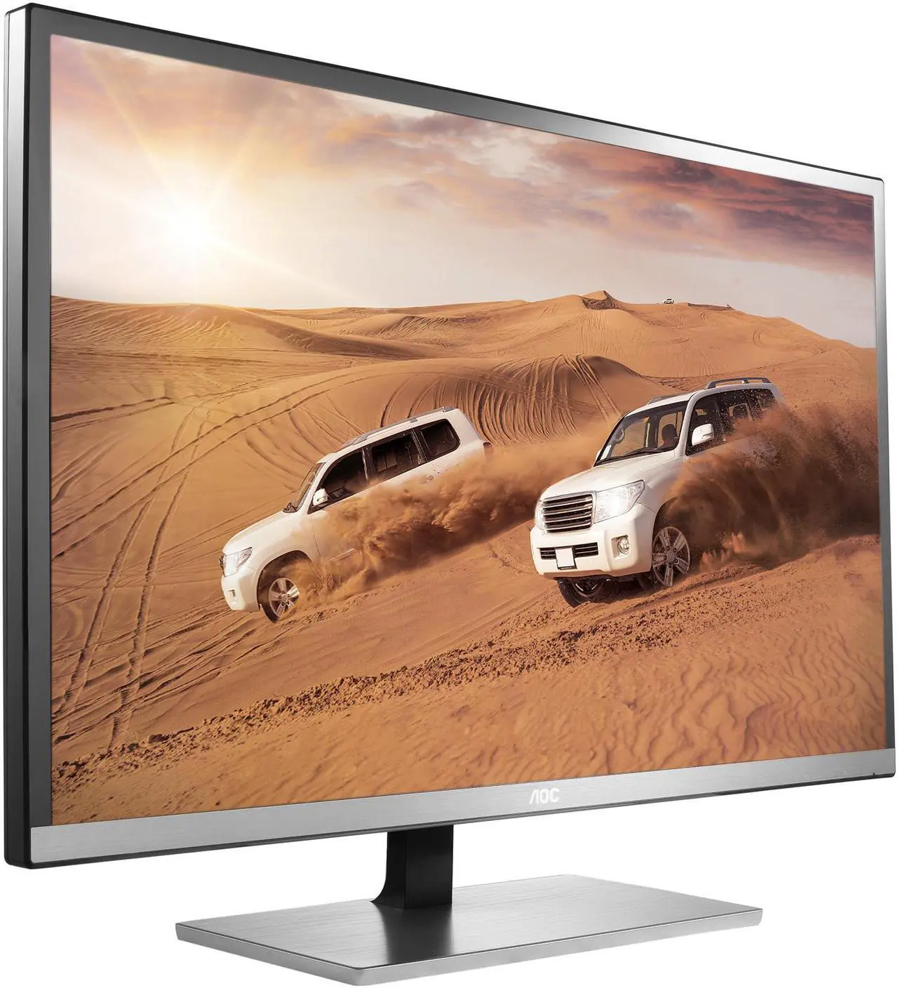 Alt view image 4 of 7 - AOC Q3277FQE 31.5" QHD 2560x1440 monitor, 10-bit MVA panel/over 1 billion colors, 5ms, DisplayPort/HDMI/DVI-D/VGA, AOC FlickerFree, VESA compatible