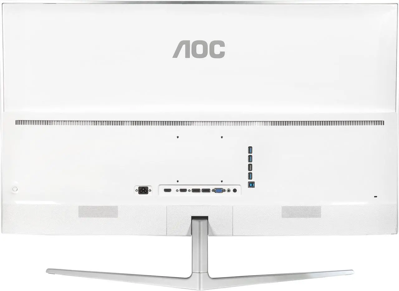Alt view image 5 of 7 - AOC C4008VU8 White / Silver 40" Curved 4K UHD Display with 10-Bit Color 5ms HDMI Widescreen LED Backlight LCD Monitor 300 cd/m2 DCR 20,000,000:1