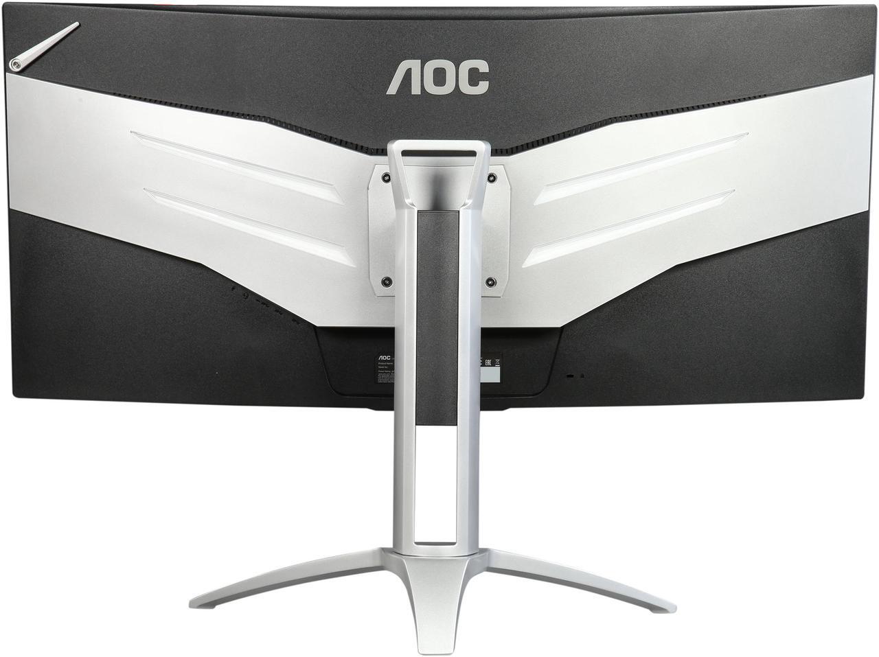 Alt view image 5 of 10 - AOC AGON AG352UCG 35" Curved Gaming Monitor, G-SYNC, WQHD (3440 x 1440), VA Panel, 100Hz, Height Adjustable, DisplayPort, HDMI, USB 3.0