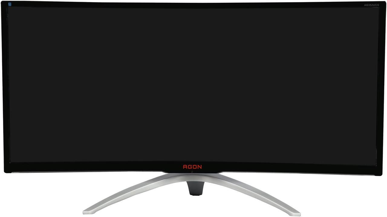 Alt view image 8 of 10 - AOC AGON AG352UCG 35" Curved Gaming Monitor, G-SYNC, WQHD (3440 x 1440), VA Panel, 100Hz, Height Adjustable, DisplayPort, HDMI, USB 3.0