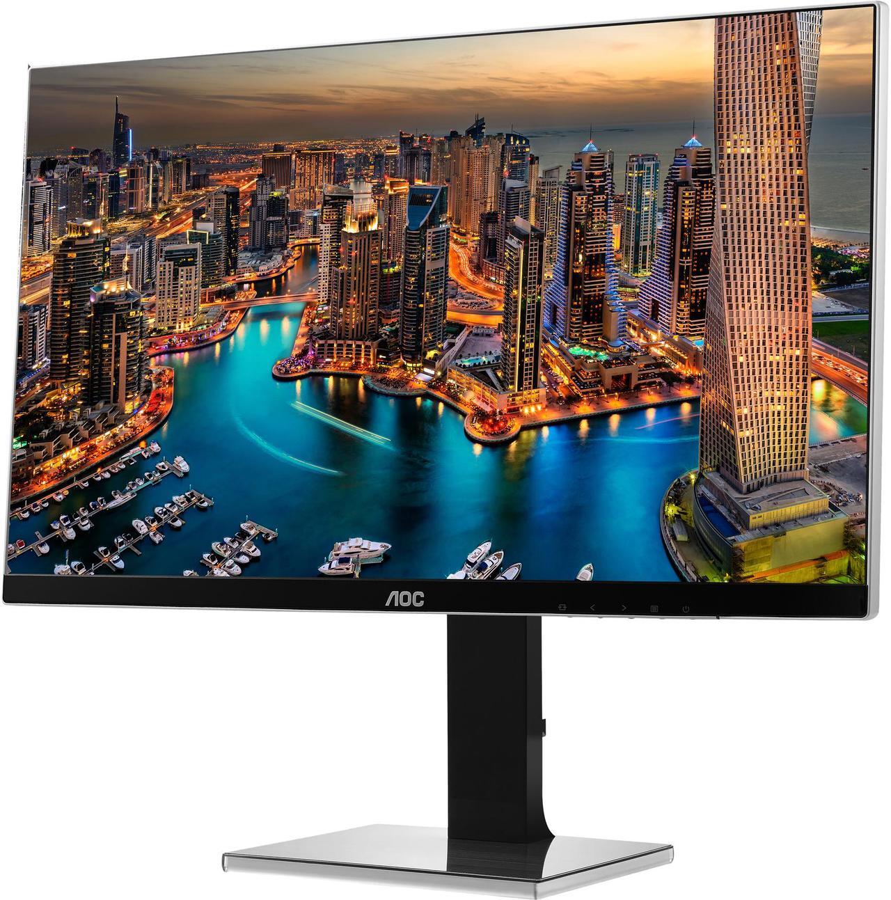 Main image of AOC 27" 60 Hz IPS UHD 4K UHD Professional IPS Monitor 5 ms D-Sub, DVI, HDMI, DisplayPort, MHL, USB U2777PQU
