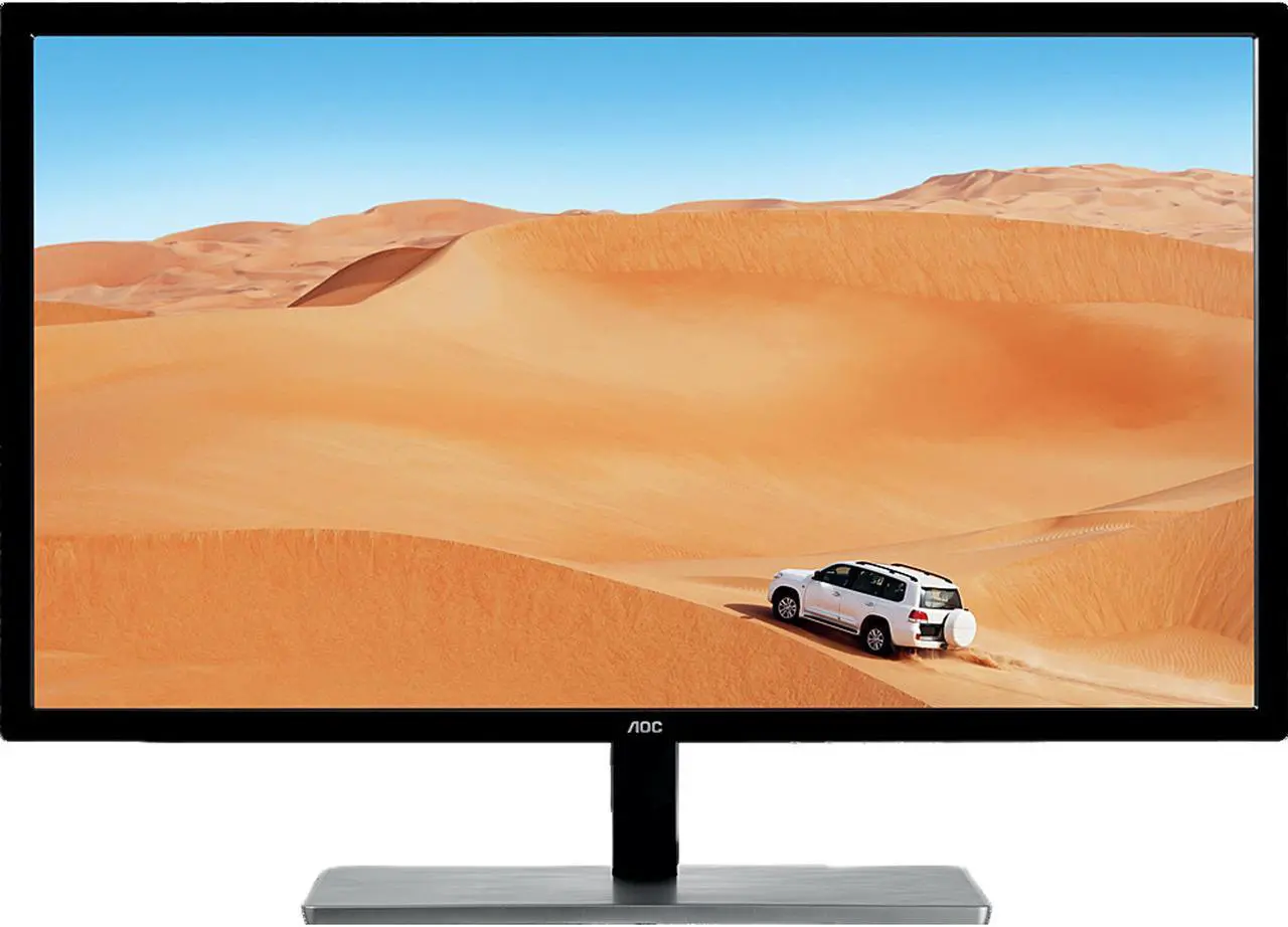Alt view image 2 of 4 - AOC Q3279VWFD8 31.5" QHD 2560x1440 monitor, 10-bit IPS panel/over 1 billion colors, 4ms, 75Hz, AMD FreeSync, DisplayPort/HDMI/DVI-D/VGA, AOC FlickerFree, ClearVision