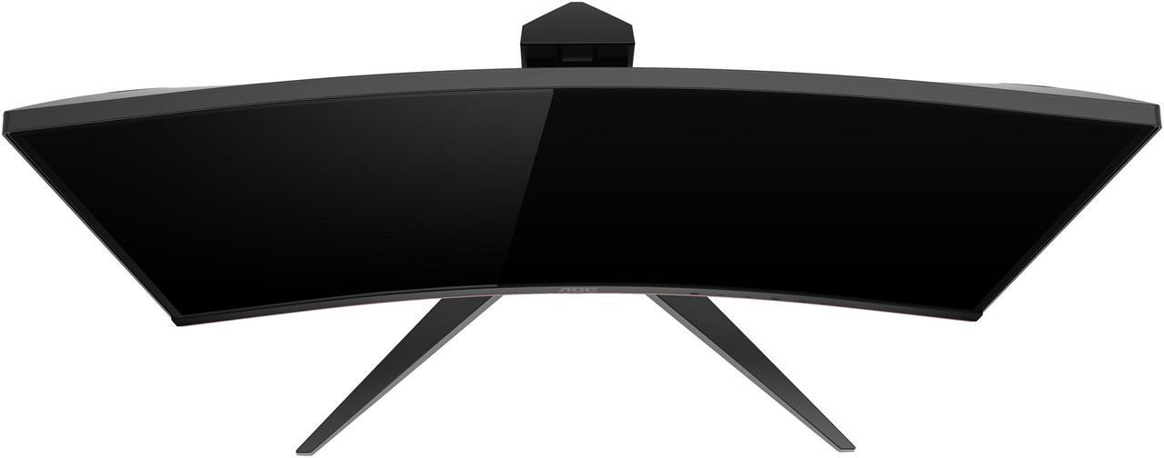 Alt view image 4 of 7 - AOC Gaming C27G1 27" curved gaming monitor, Full HD 1920x1080, 1800R curved VA panel, 1ms (MPRT), AMD FreeSync, 144Hz, 3-sided frameless, Height adjustable, DisplayPort/HDMI/VGA, VESA compatible