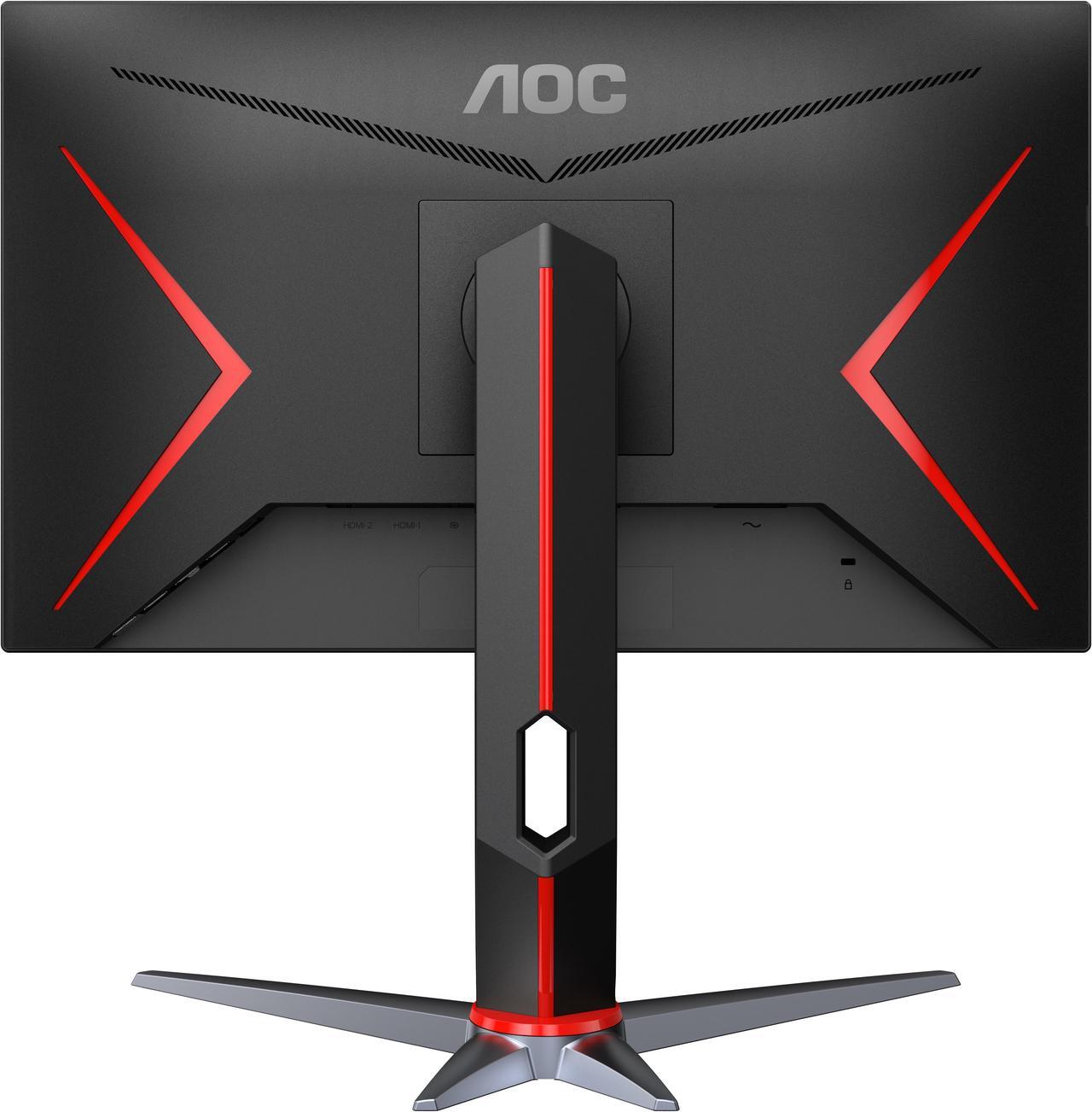 Alt view image 5 of 8 - AOC 27G2S 27" Gaming Monitor, Full HD 1920x1080, 165Hz 1ms, G-SYNC Compatible, 3-Year Zero-Bright-Dot, Black
