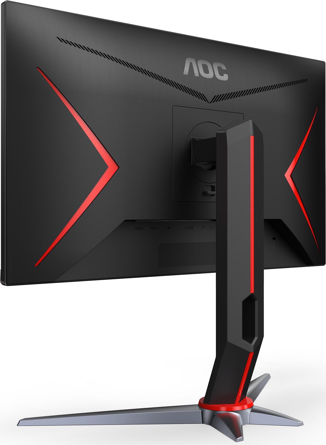 Alt view image 6 of 8 - AOC 27G2S 27" Gaming Monitor, Full HD 1920x1080, 165Hz 1ms, G-SYNC Compatible, 3-Year Zero-Bright-Dot, Black