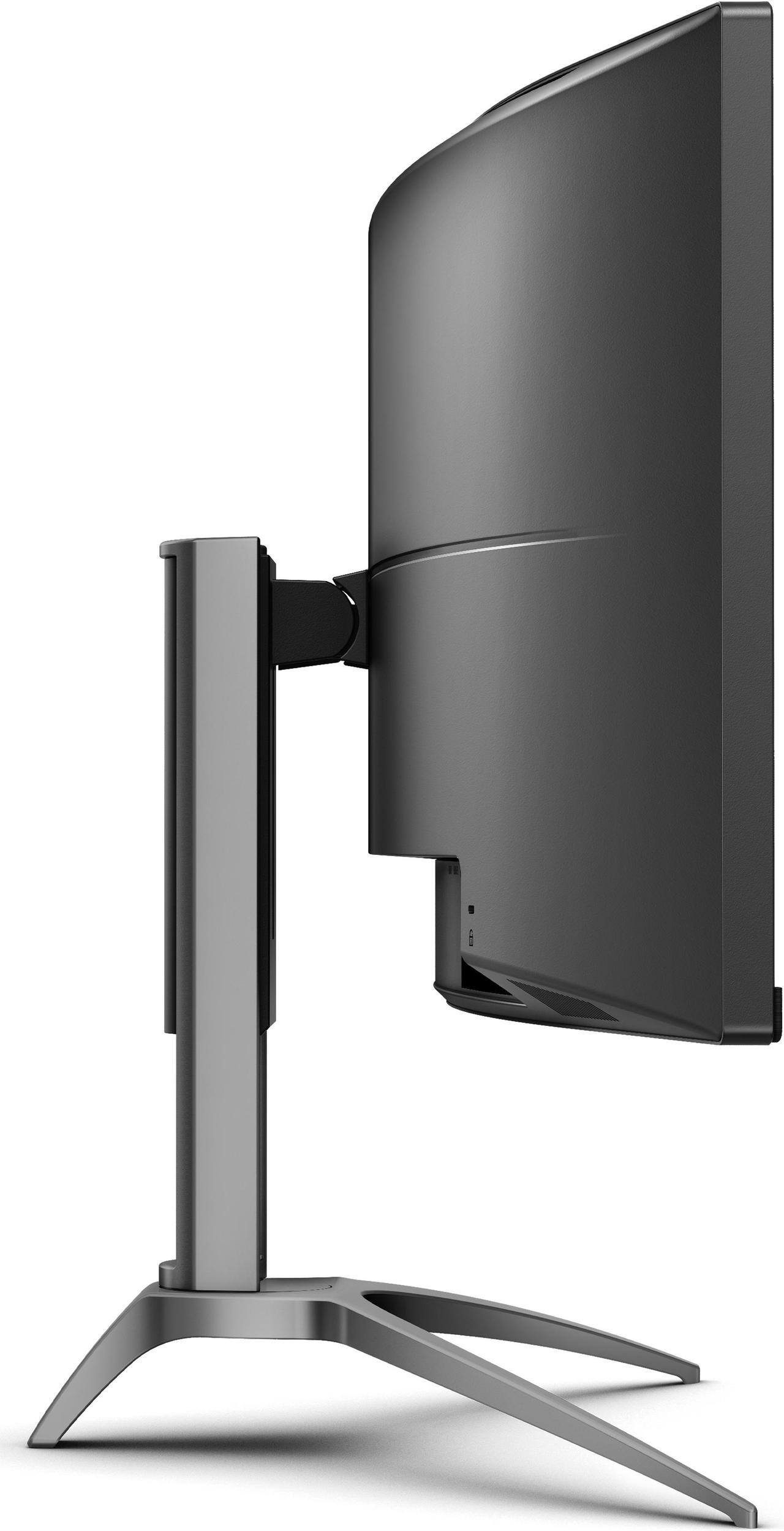 Alt view image 7 of 9 - AOC Agon AG493UCX2 Super Wide Curved Gaming Monitor, Dual QHD 5120x1440, 165Hz 1ms, FreeSync Premium, Display HDR 400, USB-C Docking & KVM, Height-Adjustable, Black