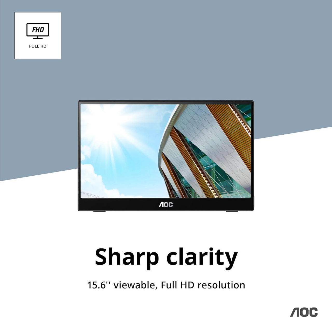 AOC 16T3EA Black 16