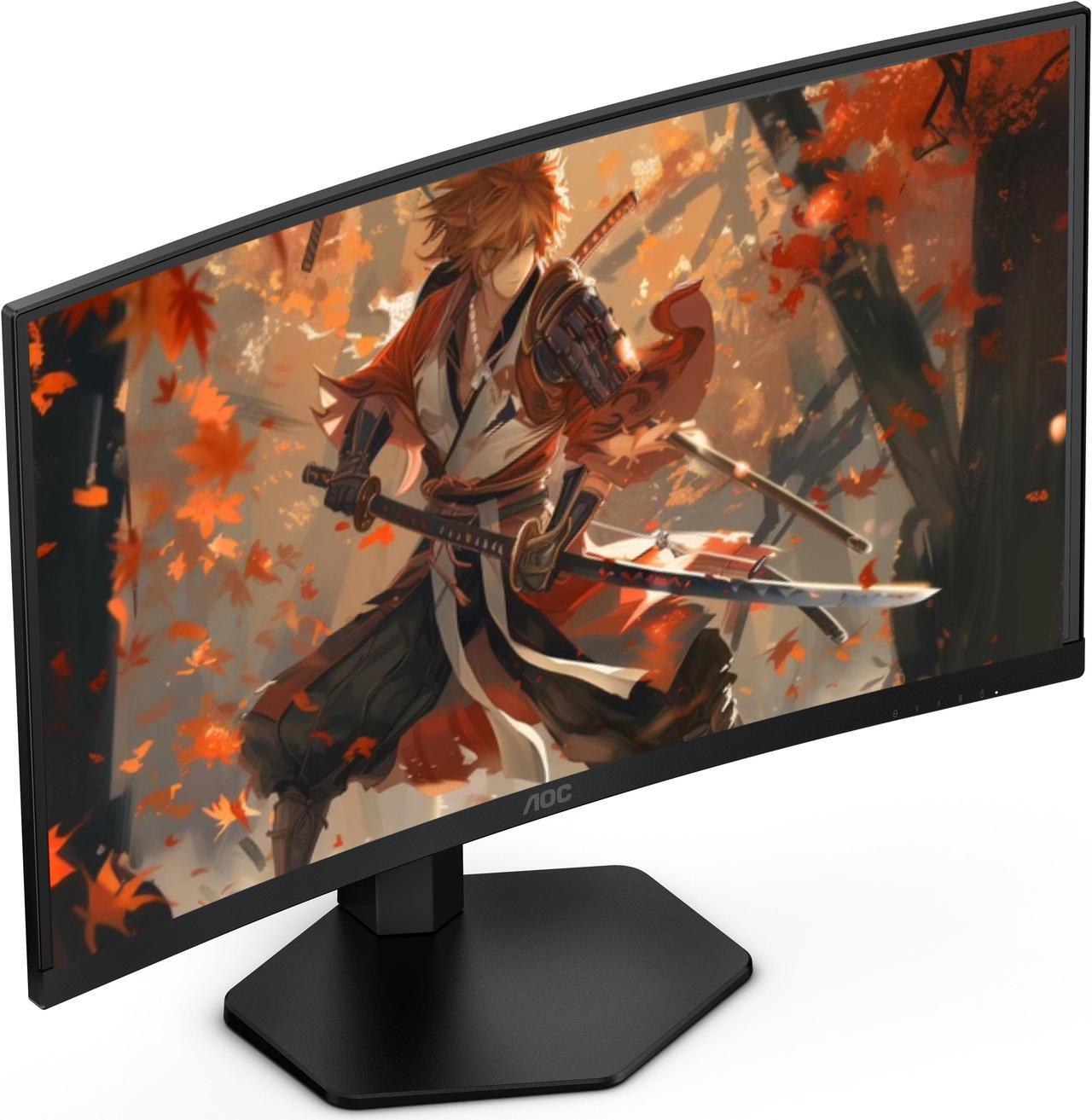 Alt view image 2 of 13 - AOC 27" 180 Hz VA QHD Gaming Monitor CQ27G4X