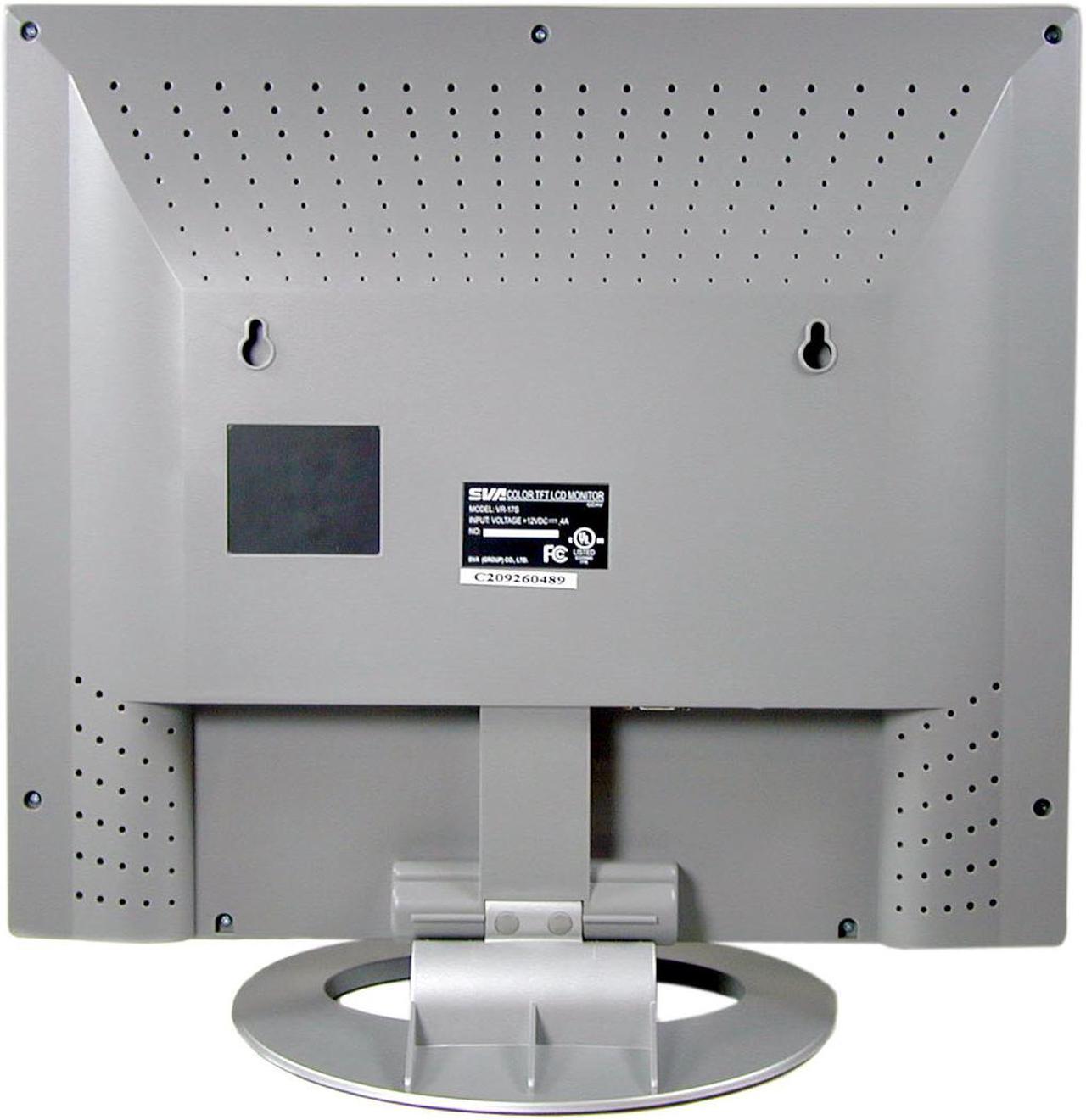 Alt view image 5 of 6 - SVA 17" Active Matrix, TFT LCD SXGA LCD Monitor 25 ms VR-17S