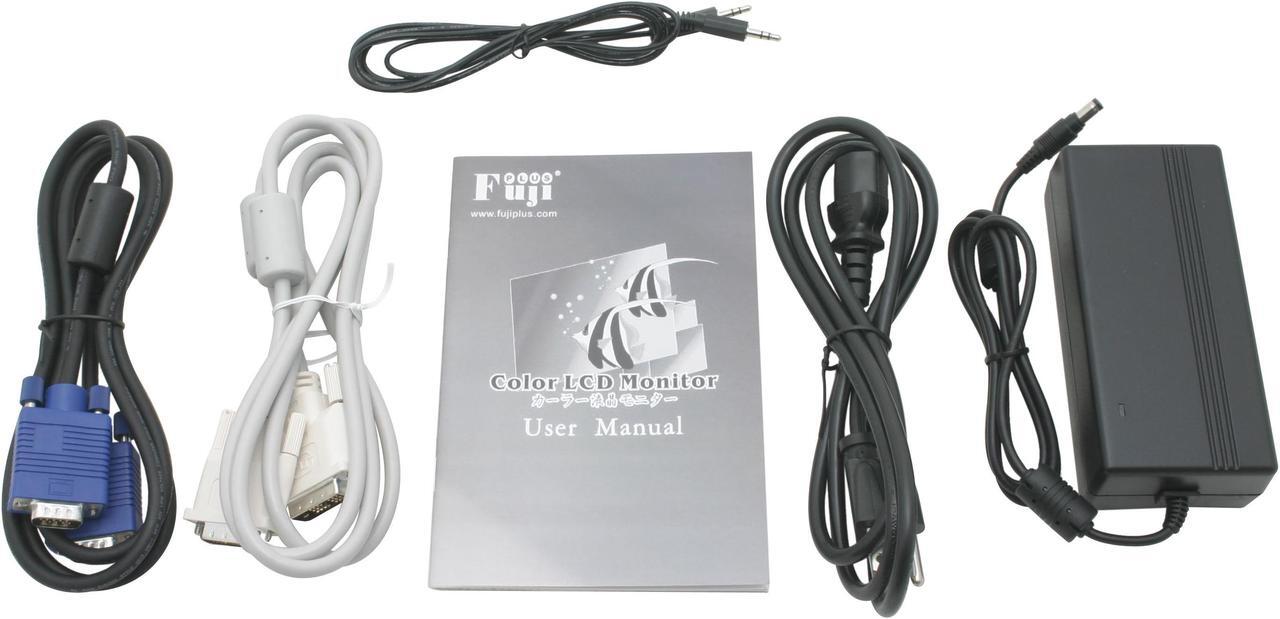 Alt view image 7 of 8 - FujiPLUS 19" TFT LCD SXGA LCD Monitor 12 ms D-Sub, DVI-D FP-988D