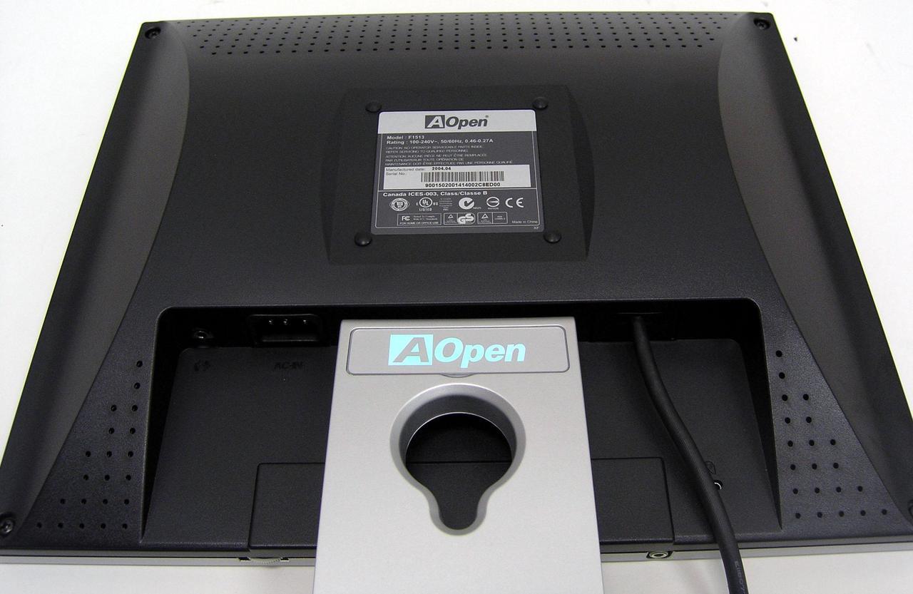 Alt view image 7 of 9 - AOPEN 15" Active Matrix, TFT LCD XGA LCD Monitor 35 ms D-Sub F1513