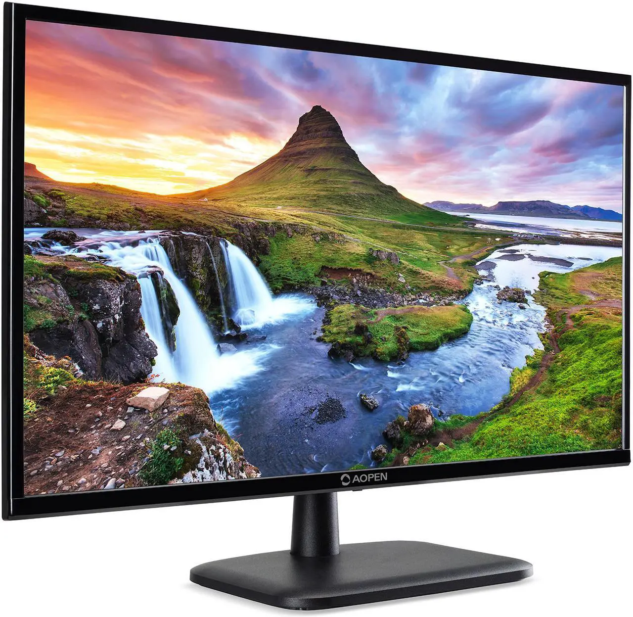Alt view image 2 of 5 - Acer AOPEN 27CV1 Hbi 27-inch Professional Full HD (1920 x 1080) Gaming and for Work Monitor with AMD FreeSync Technology, Up to 100Hz Refresh Rate, 1ms (VRB), ZeroFrame, Low Blue Light (1 x HDMI 1.4 & VGA Port)