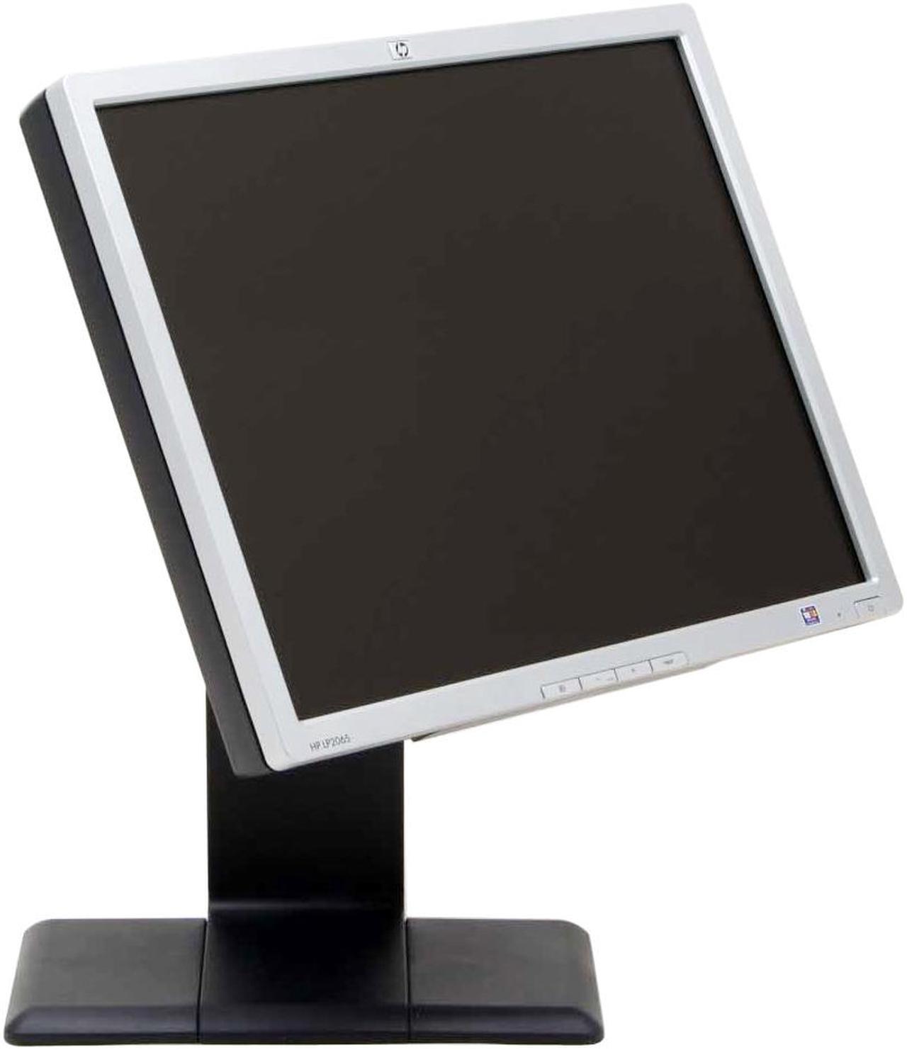 Alt view image 6 of 16 - HP LP2065 Silver-Carbonite 20" 8ms LCD Monitor with Height, Pivot & Swivel Adjustments 300 cd/m2 800:1 w/ 4 down USB Ports